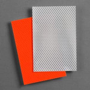 3M™ Diamond Grade Work Zone Sheeting 3924S, Fluorescent Orange, 4 in x 12 inimage