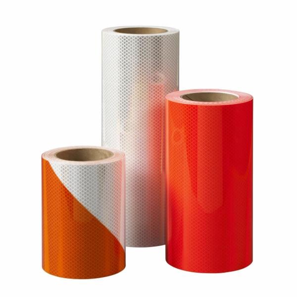 ™ Diamond Grade DG³ Pre-Striped Barricade Sheeting 446L