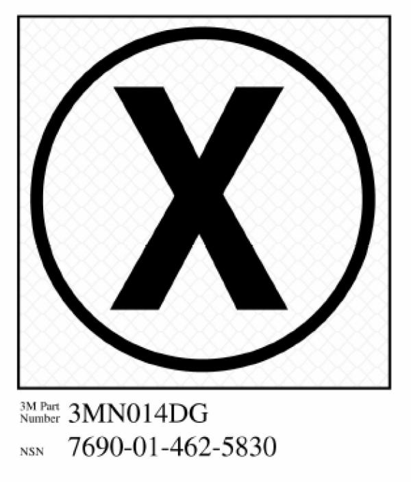 ™ Diamond Grade Damage Control Sign 3MN014DG