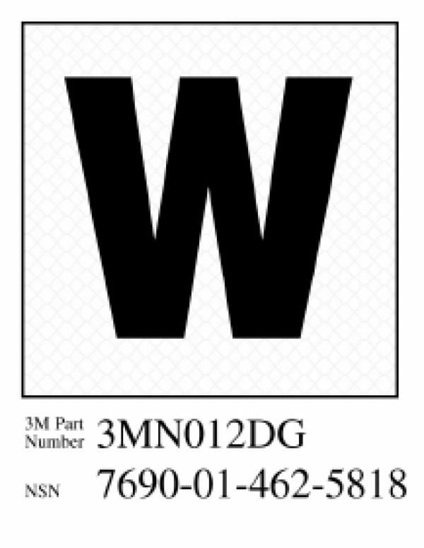 ™ Diamond Grade Damage Control Sign 3MN012DG