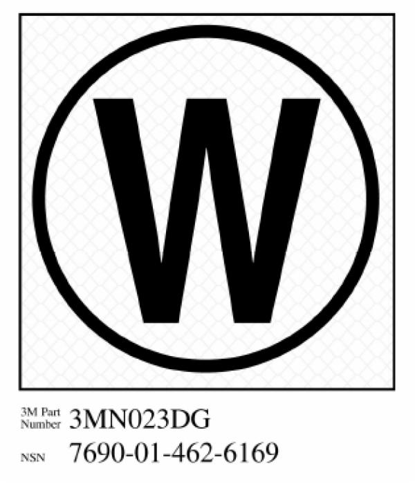 ™ Diamond Grade Damage Control Sign 3MN023DG