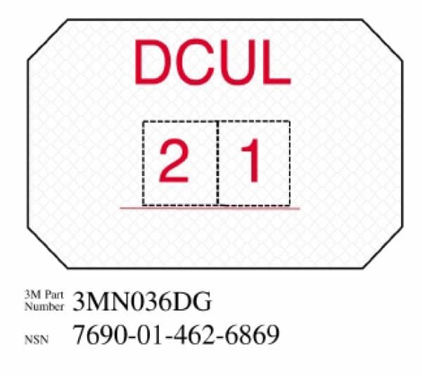 ™ Diamond Grade Damage Control Sign 3MN036DG