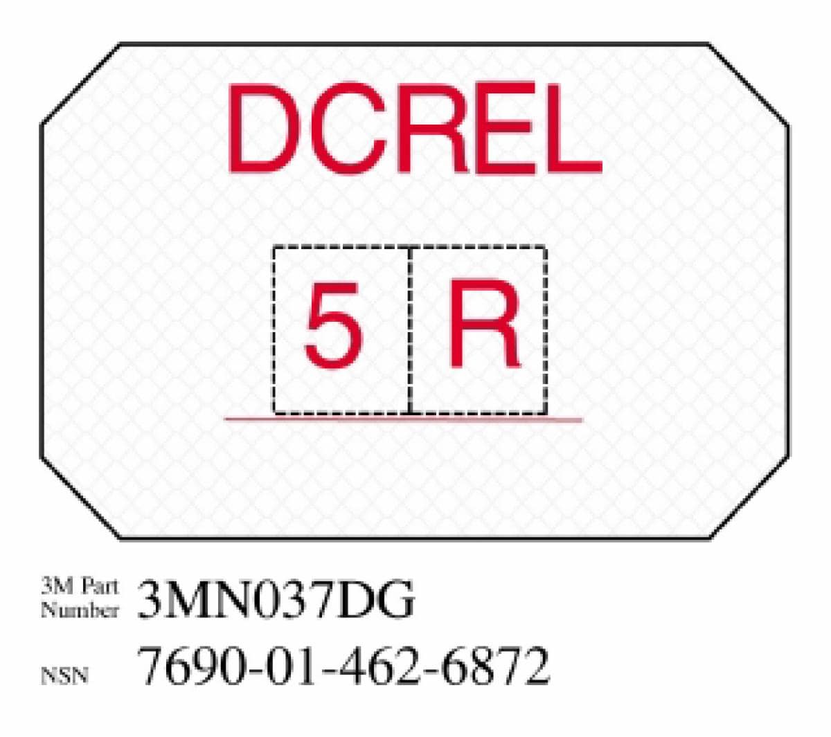 ™ Diamond Grade Damage Control Sign 3MN037DG
