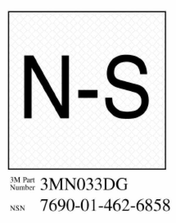 ™ Diamond Grade Damage Control Sign 3MN033DG