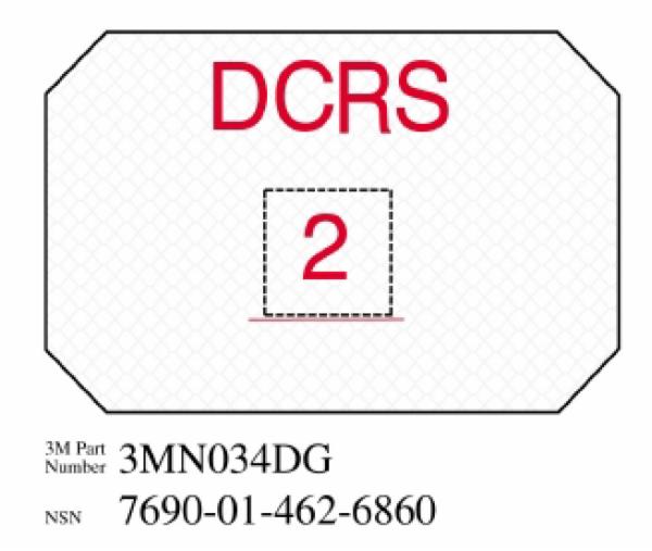 ™ Diamond Grade Damage Control Sign 3MN034DG