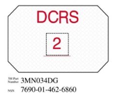 3M(TM) Diamond Grade(TM) Damage Control Sign DCRS