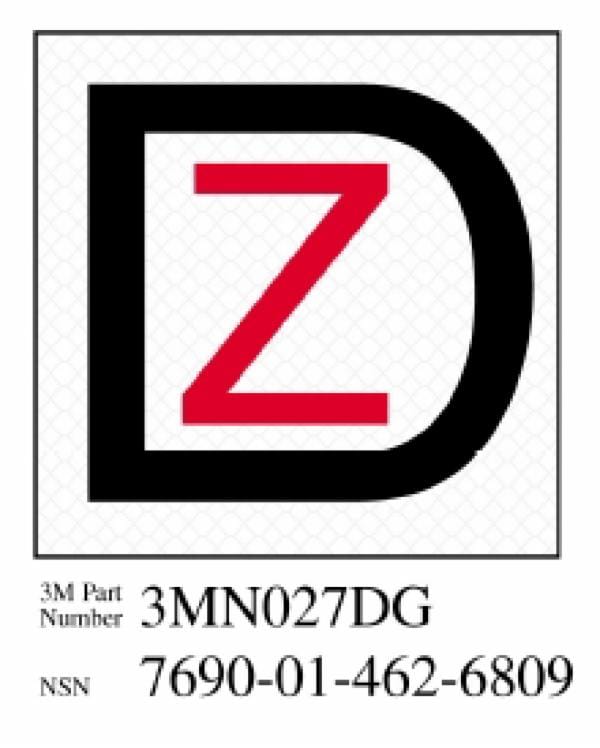 ™ Diamond Grade Damage Control Sign 3MN027DG