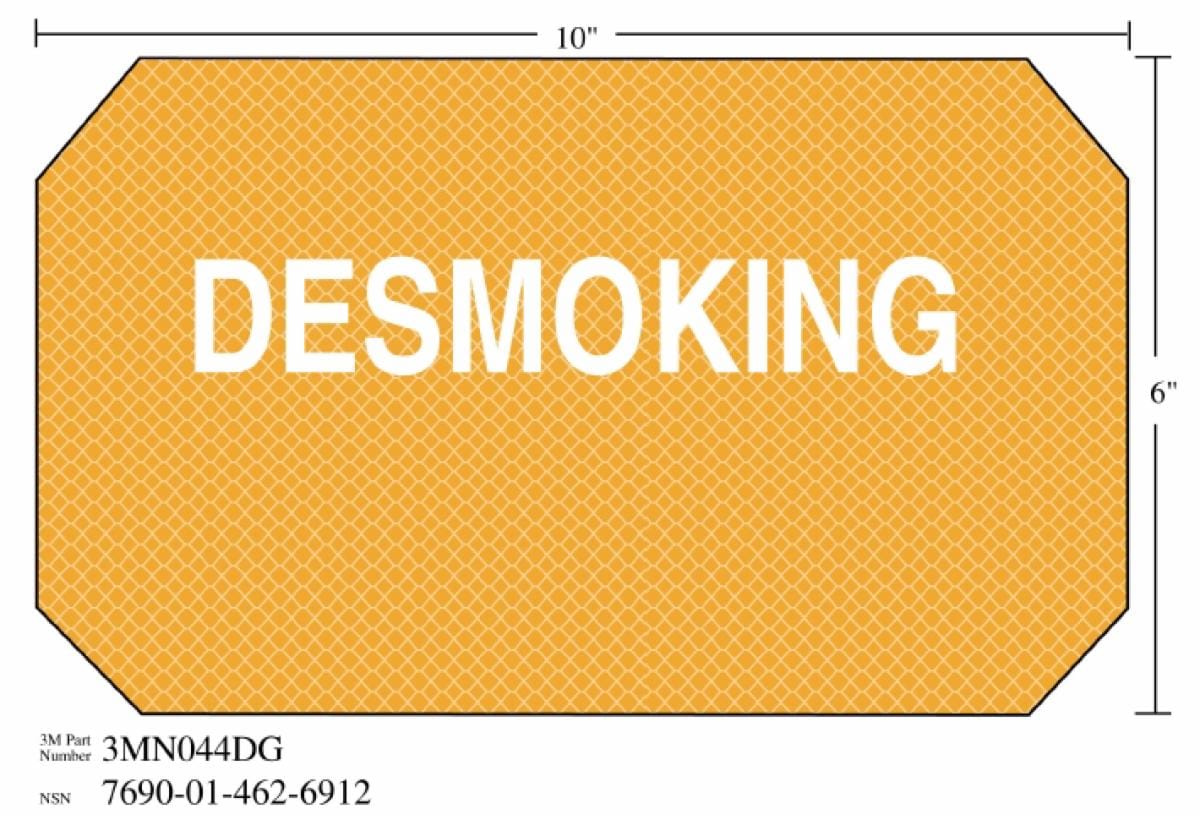™ Diamond Grade Damage Control Sign 3MN044DG