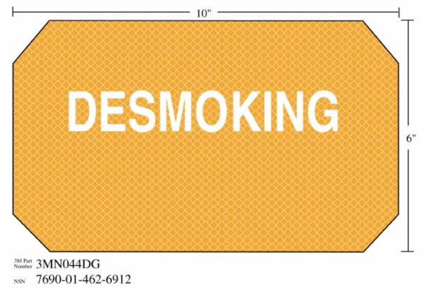 ™ Diamond Grade Damage Control Sign 3MN044DG