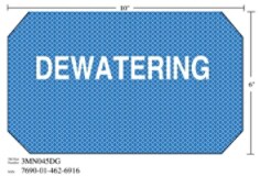 3M(TM) Diamond Grade(TM) Damage Control Sign DEWATERING