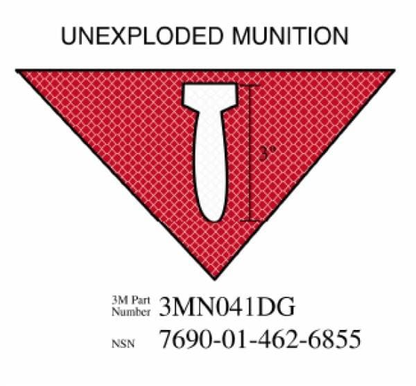 ™ Diamond Grade Damage Control Sign 3MN041DG