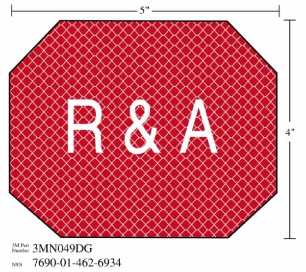 ™ Diamond Grade Damage Control Sign 3MN049DG