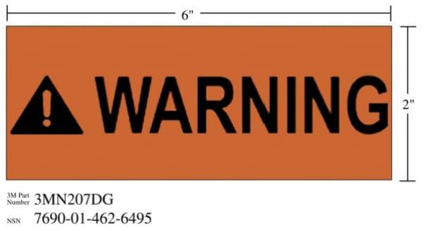 ™ Diamond Grade Safety Sign 3MN207DG
