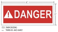 3M(TM) Diamond Grade(TM) Safety Sign DANGER