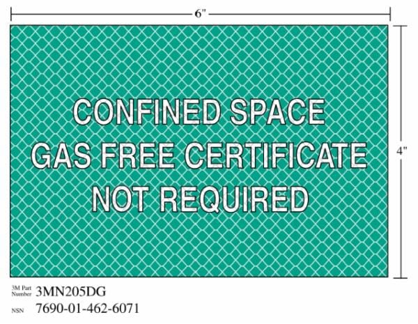 ™ Diamond Grade Safety Sign 3MN205DG
