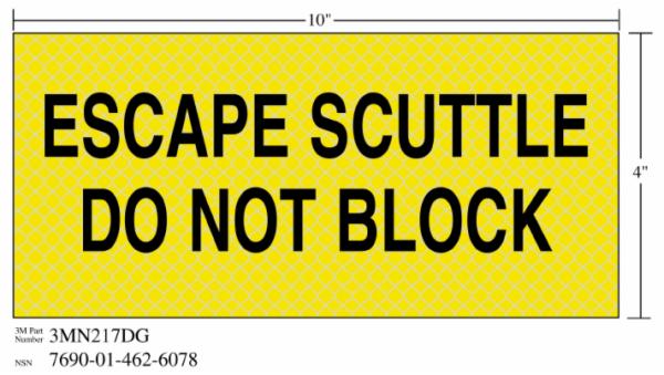 ™ Diamond Grade Safety Sign 3MN217DG