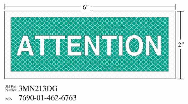 ™ Diamond Grade Safety Sign 3MN213DG