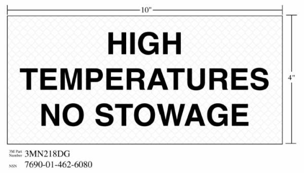 ™ Diamond Grade Safety Sign 3MN218DG