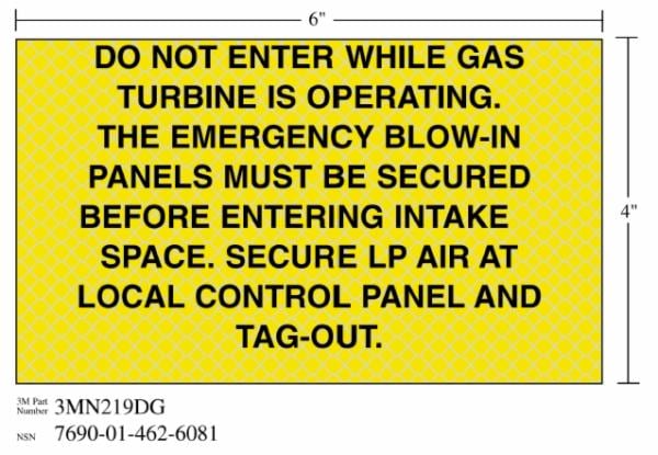 ™ Diamond Grade Safety Sign 3MN219DG