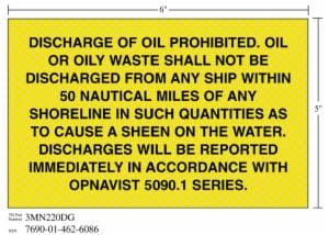 3M™ Diamond Grade Safety Sign 3MN220DG, “DISCHARGE…SERIES”, 7 in x 5 in, 10/Package image 3M™ Diamond Grade Safety Sign 3MN220DG, “DISCHARGE…SERIES”, 7 in x 5 in, 10/Packageimage