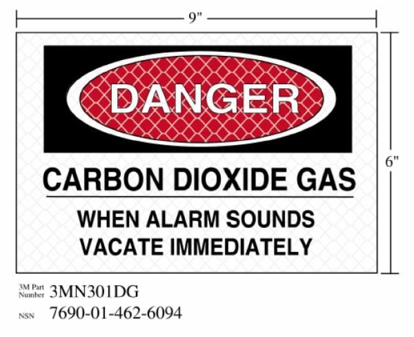 ™ Diamond Grade Fire Fighting Sign 3MN301DG