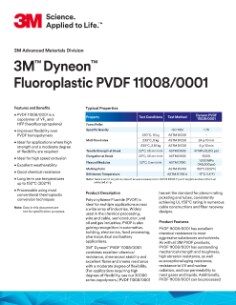 Fluoroplastic PVDF 11008_0001 Data Sheet