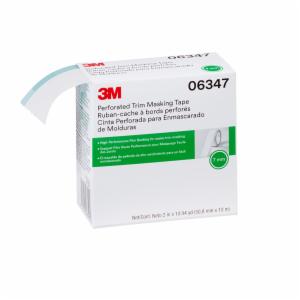 3M™ Perforated Trim Masking Tape, 06347, 7 mm Hard Band, 50.8 mm x 10 m, 6 rolls per case image 3M™ Perforated Trim Masking Tape, 06347, 7 mm Hard Band, 50.8 mm x 10 m, 6 rolls per caseimage