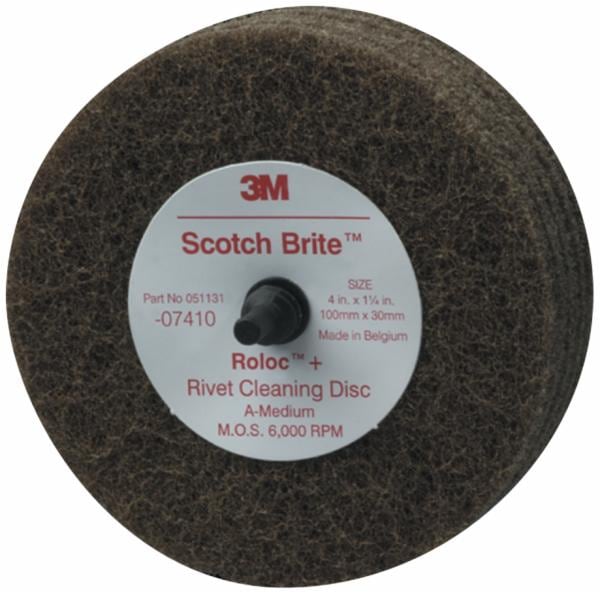 Scotch-Brite Rivet Cleaning Disc 07410