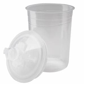3M™ PPS Lid & Liner Kit, 16114, Mini (6 fl oz), 200 Micron Full Diameter Filter, 50 Lids & Liners per kit, 1 kit per caseimage