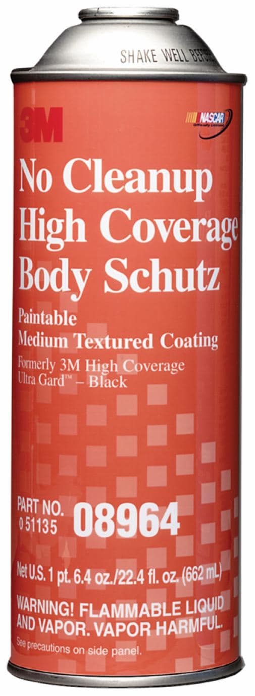 3M(TM) No Cleanup High Coverage Body Schutz(TM) Coating 08964