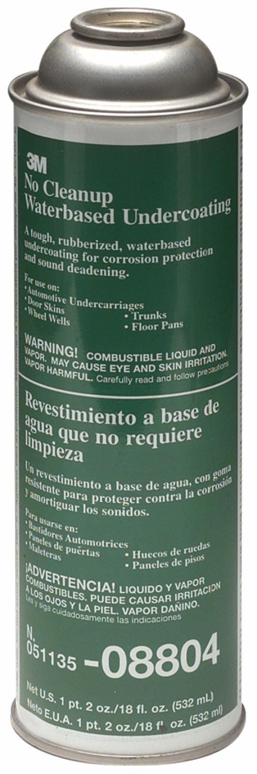 3M(TM) No Cleanup Water Based Undercoating Black 08804