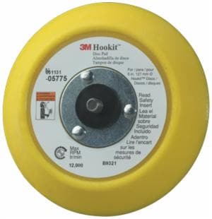 3M™ Hookit Bowling BaII Disc Pad 28844, 5 in x 1-1/4 in x 5/16-24 external, 5 ea/Caseimage