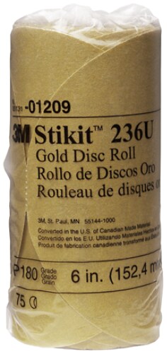 3M(TM) Stikit(TM) Gold Disc Rolls 01209