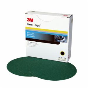 3M™ Green Corps Stikit Production Disc, 01551, 8 in, 36, 50 discs per carton, 5 cartons per caseimage