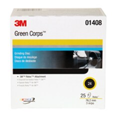 3M(TM) Green Corps(TM) Roloc(TM) Discs 01408