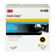 3M(TM) Green Corps(TM) Roloc(TM) Discs 01408