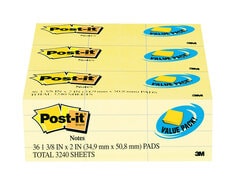 653-36VAD90 Post-It Value Pack