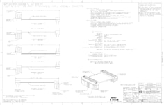 3M™ Molded Assembly, .100" x .100", 1M Series, ts2754, ts-2754