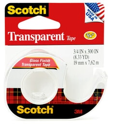 157s transparent tape