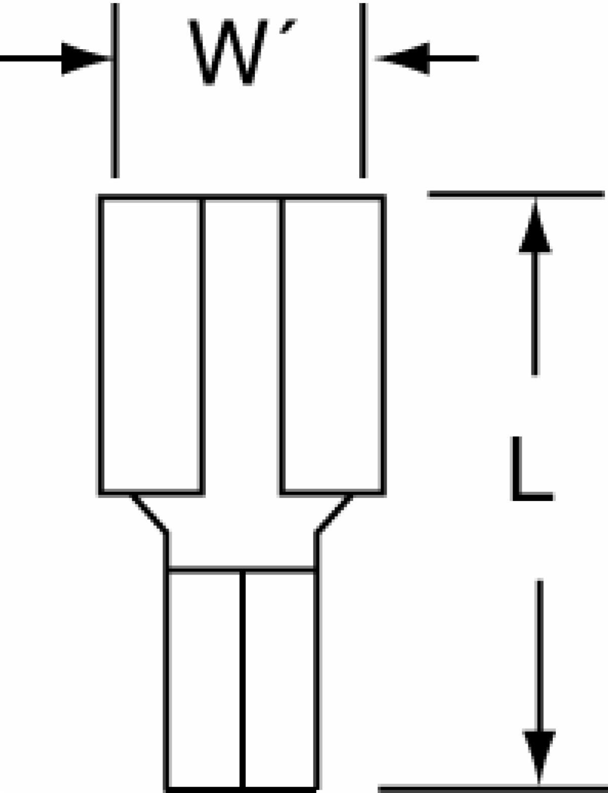 ™ Non-Insulated Butted Seam Female Disconnect