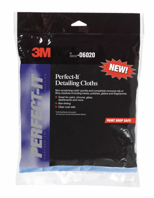 3M™ PerfectIt™ III Auto Detailing Cloth 06020 Light Blue, 12 in x 14