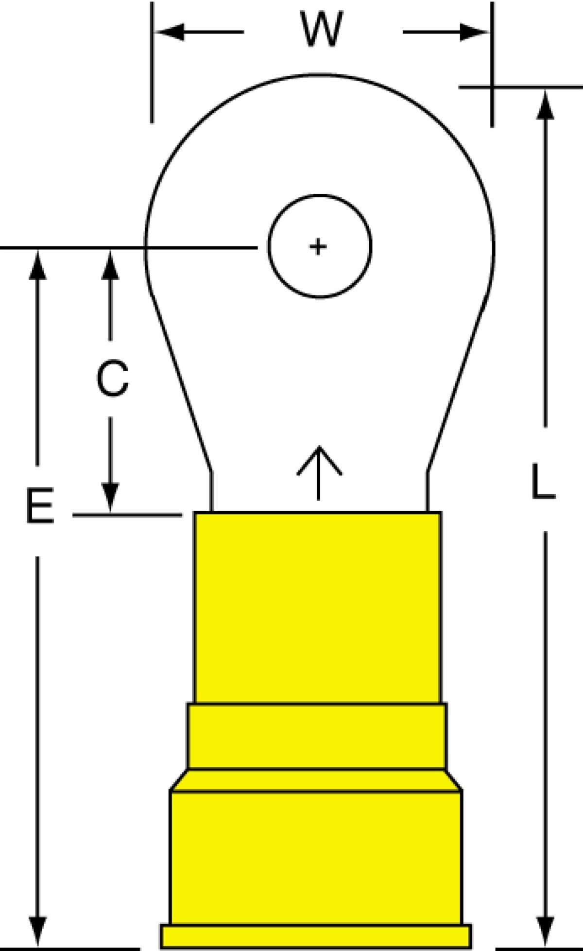 ™ Nylon Insulated Brazed Seam Ring Tongue Terminal