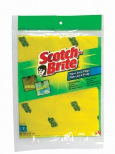 Scotch-Brite Salvauñas Spugna Verde Per Piatti – Protegge Le Unghie, Resistente, Per Pulizia Di Pentole E Padelle, 3 Pezzi