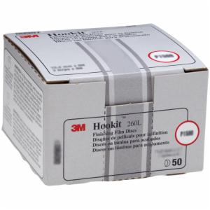 3M™ Hookit Finishing Film Abrasive Disc 260L, 00907, 3 in, P1500, 50 discs per carton, 4 cartons per caseimage