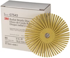 Scotch-Brite(TM) Radial Bristle Discs 07543