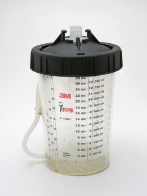 3M™ PPS Type H/O Pressure Cup, 16124, Large (28 fl oz, 828 mL), 1 per box, 2 per case image 3M™ PPS Type H/O Pressure Cup, 16124, Large (28 fl oz, 828 mL), 1 per box, 2 per caseimage