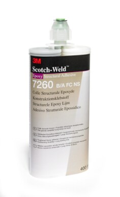 3M™ Scotch-Weld™ Epoxi Konstruktionslim 7260 B/A, 400 ml, 6 st/fp