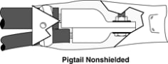 Pigtail Nonshielded