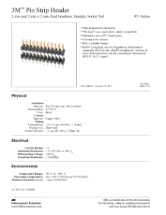 3M(TM) Pin Strip Header TS2160