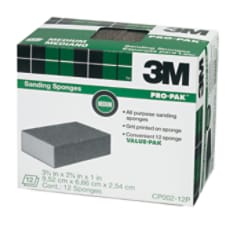 CP002-12P, 3M(TM) Sanding Sponges, Medium